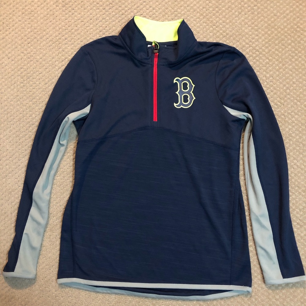MLB Boston Kids Pullover Medium 10/12